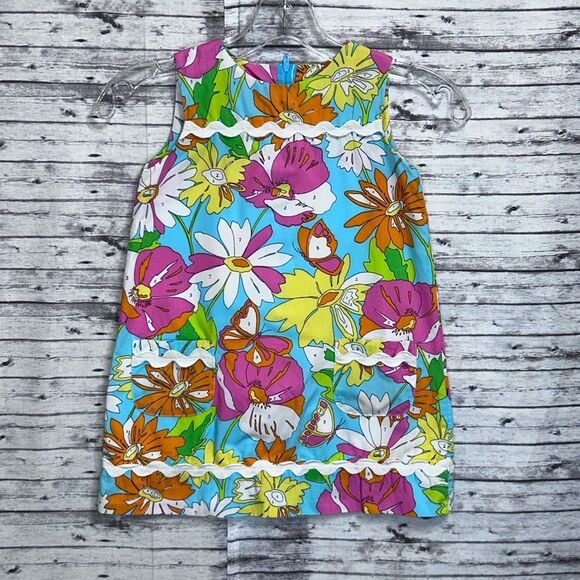 Lilly Pulitzer Little Lilly Classic Shift Dress Paint by Numbers - Picture 10 of 11